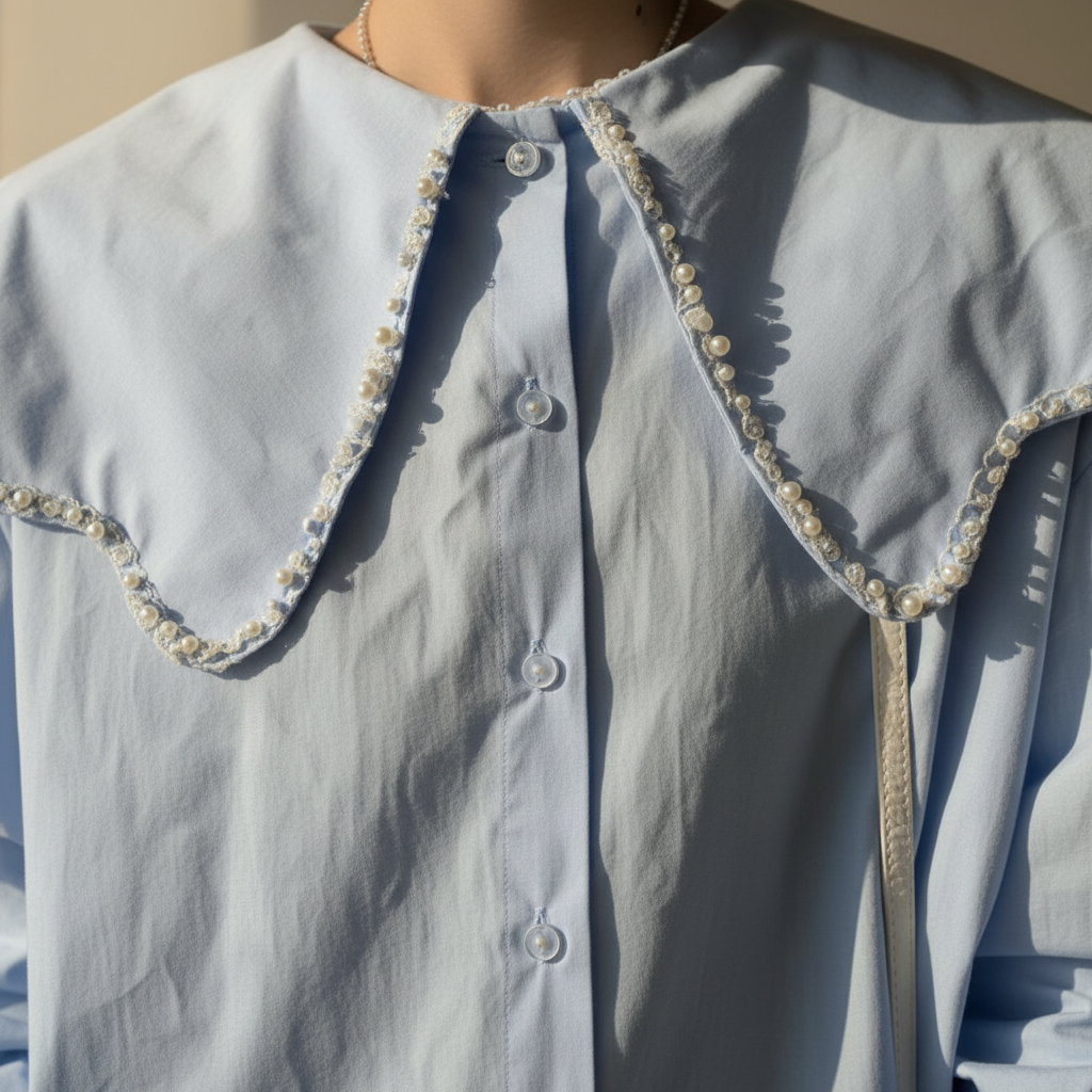 Aveline Statement Oversized Shirt for Women