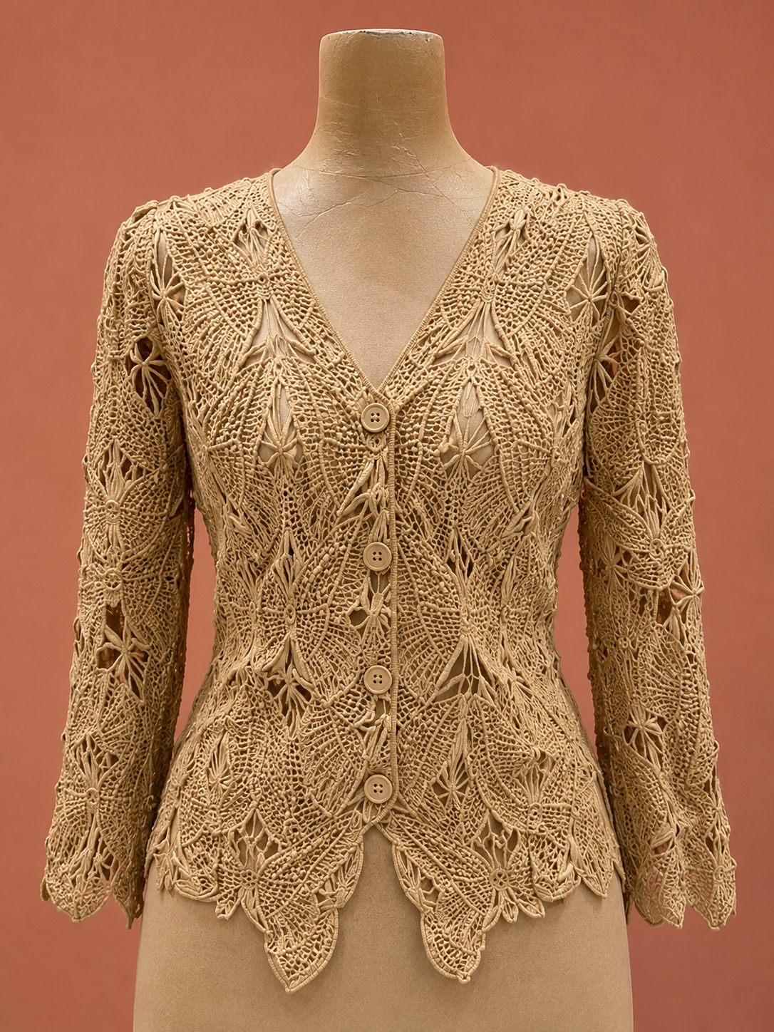 Lace Crochet Top for Women