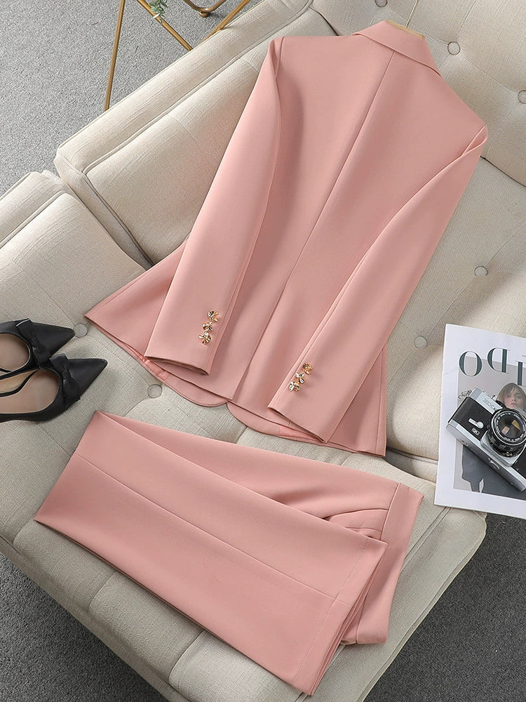 PAPARAZZI CLOSET Elegant Pink Goddess Suit Set