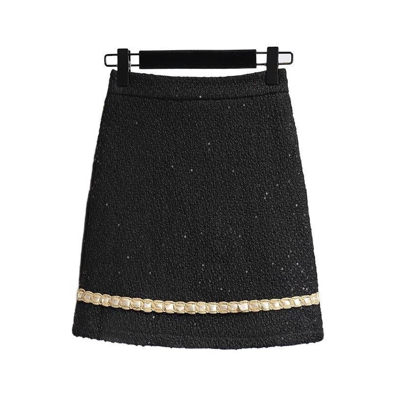 Chanel-Style Outfit 2026 New Trendy Petite Elegant Socialite Youthful High-End Autumn Two-Piece Set
