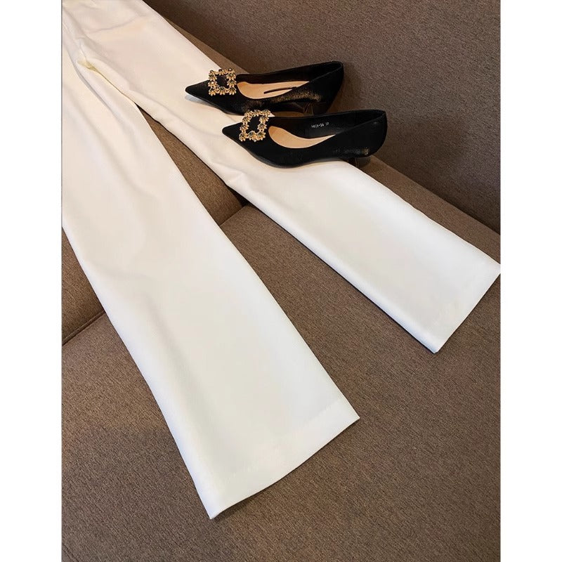 European Goods Business Wear Work Clothes White Suit suit Women's Spring and Autumn Casual Fashion Temperament Dress High-class Sense