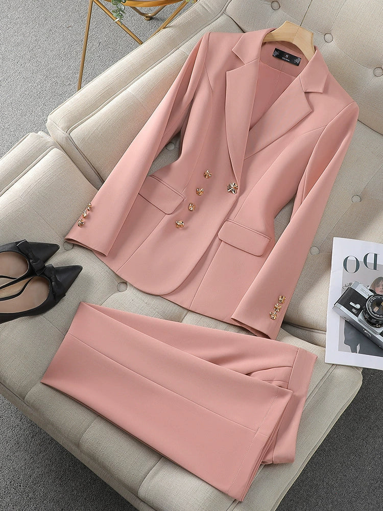 PAPARAZZI CLOSET Elegant Pink Goddess Suit Set