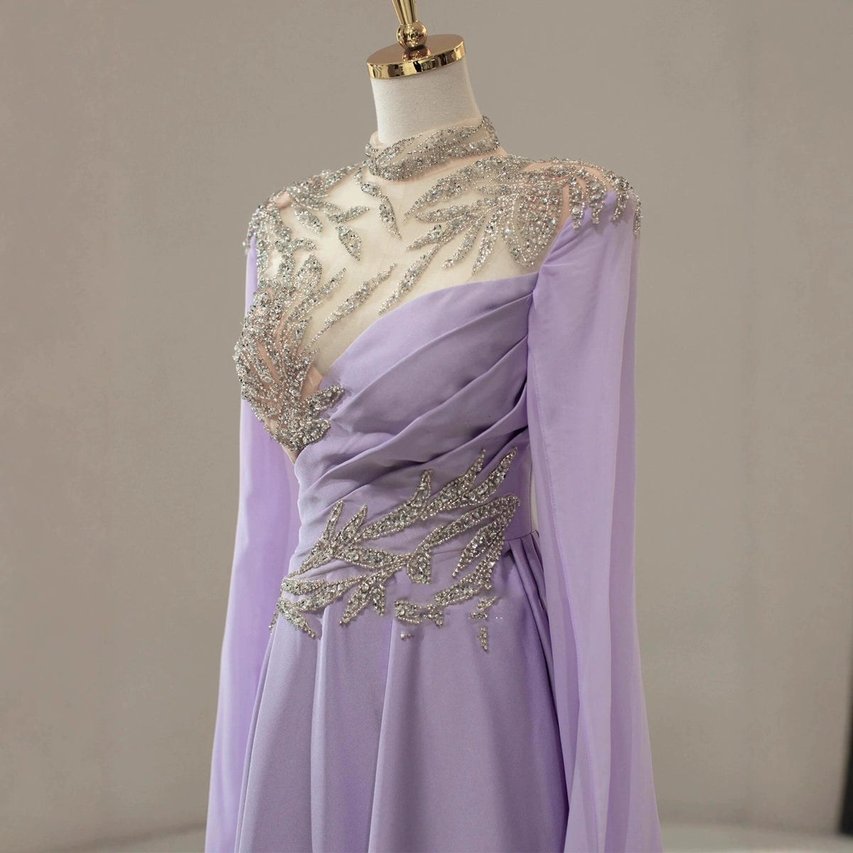 Traditional Chinese Guzheng Performance Dress for Host, Exquisite Ethnic Vocal Solo Performance Costume for Female