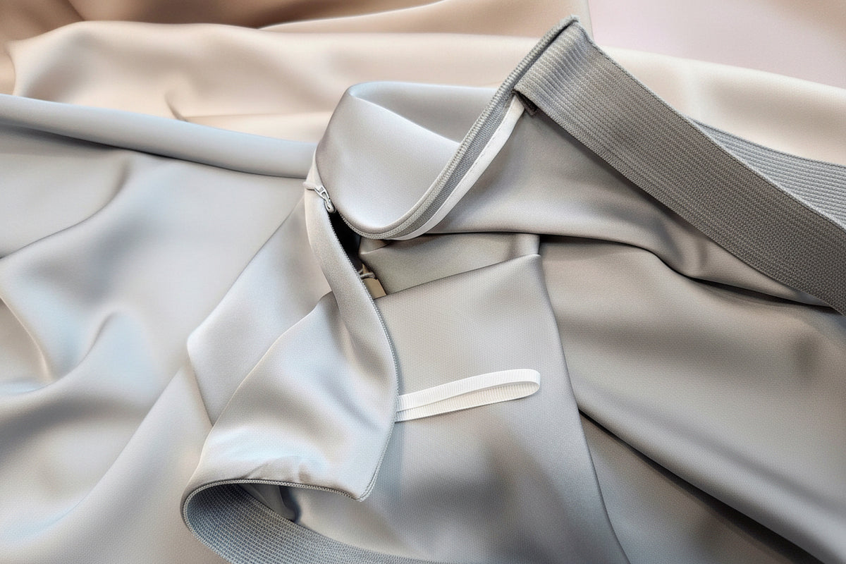Enchanted Satin Draped A-Line Skirt: A French-Inspired High-Waisted Silhouette for Every Season