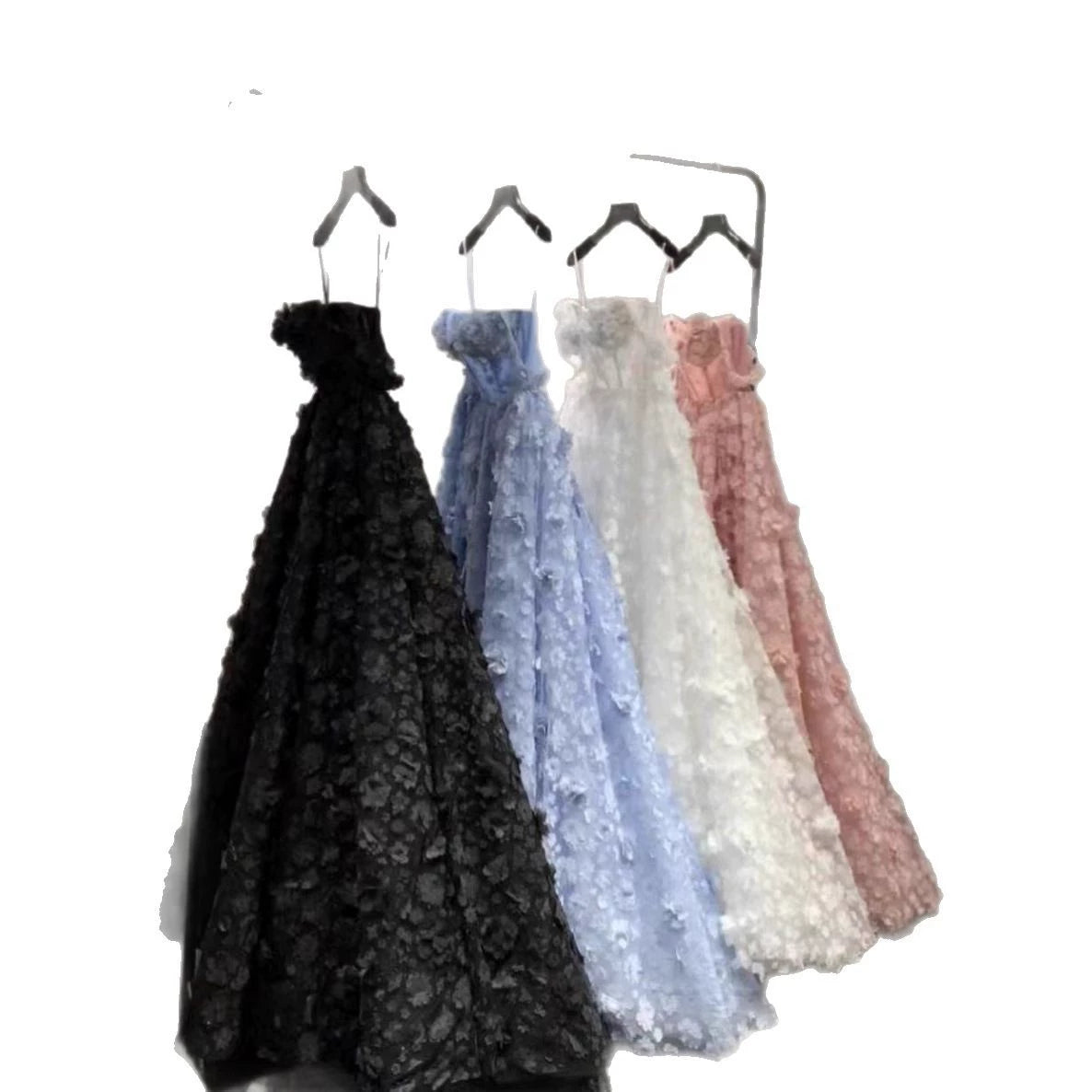 Elegant Strapless Evening Dress Princess Dress Women's Light Luxury Niche High-end dress Dress Birthday Adult Ceremony