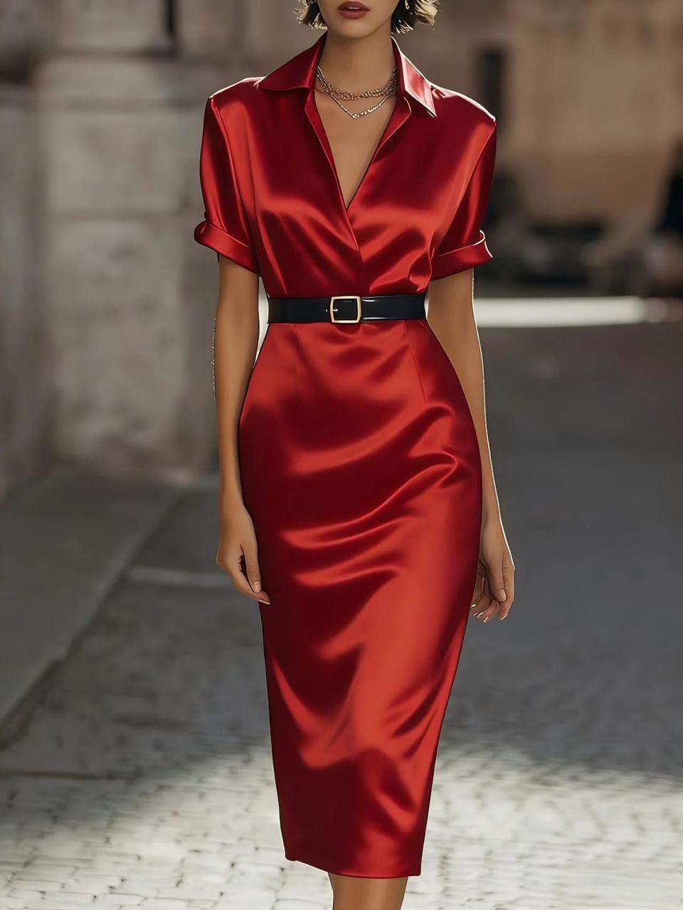 Lunara Minimal Dress for Women