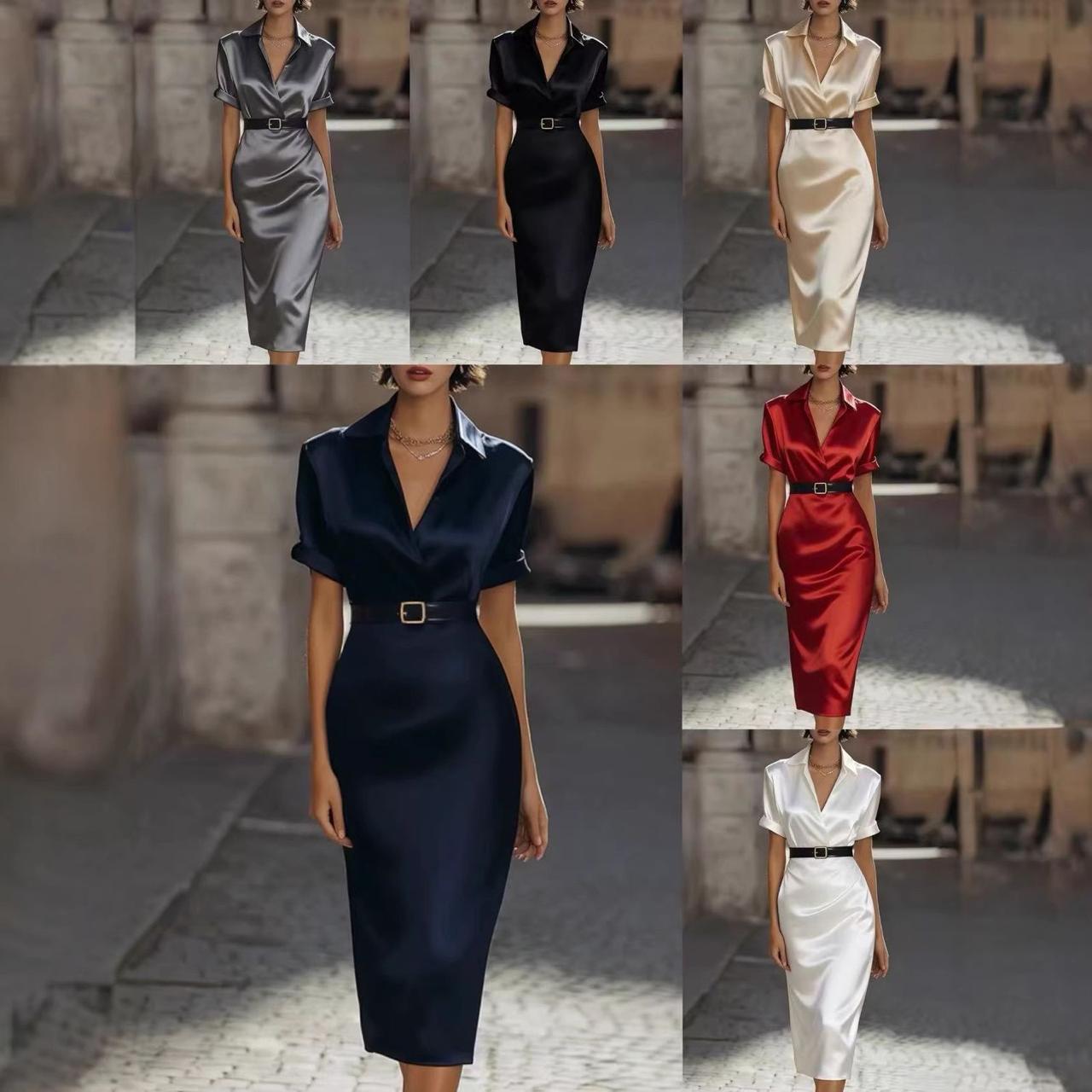 Lunara Minimal Dress for Women