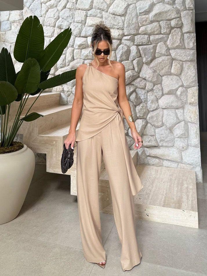 Portofino Co-Ord Set – Beige