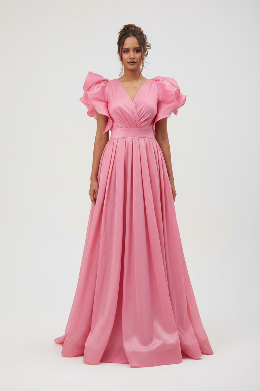 Lunara Evening Dress Front View