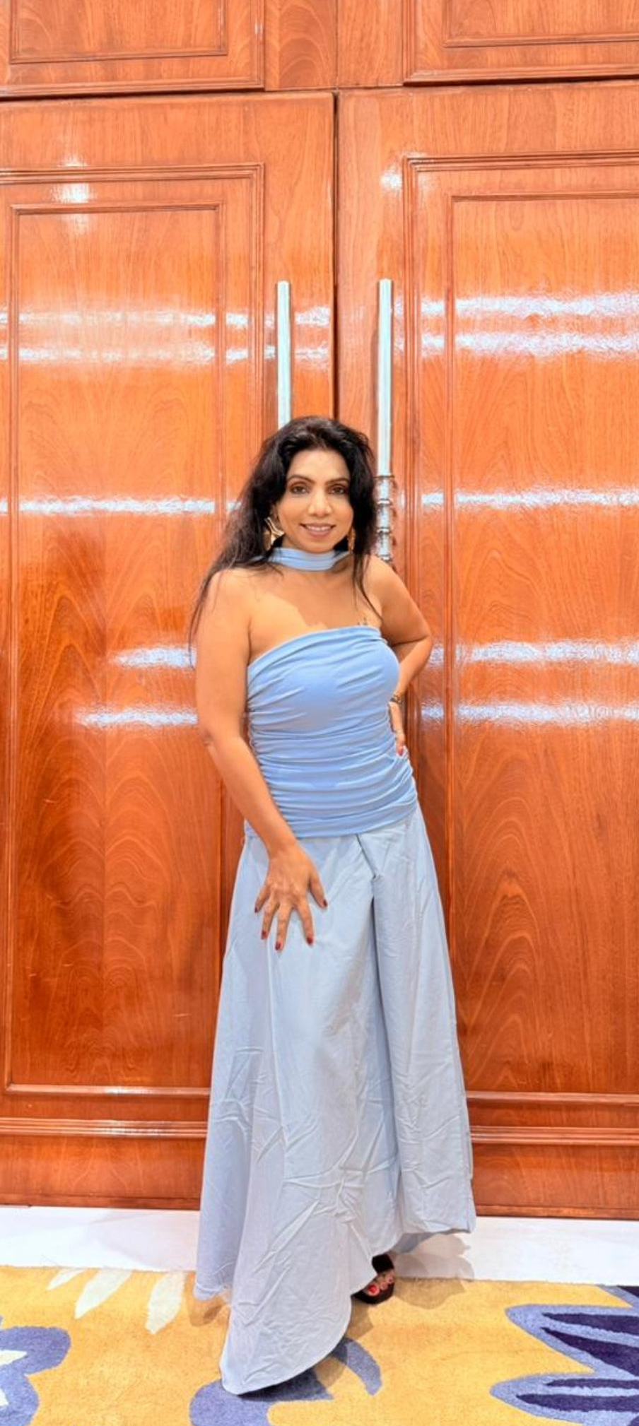 Dimorra Club – Blue Tube Short Dress