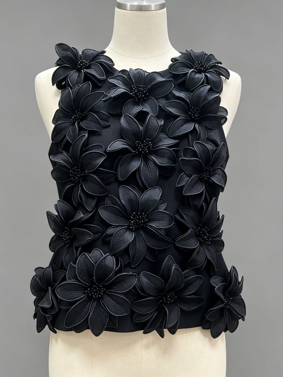 3D Flowered top
