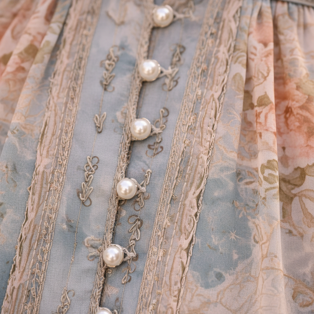Verona Classic Dress – Fabric Detail