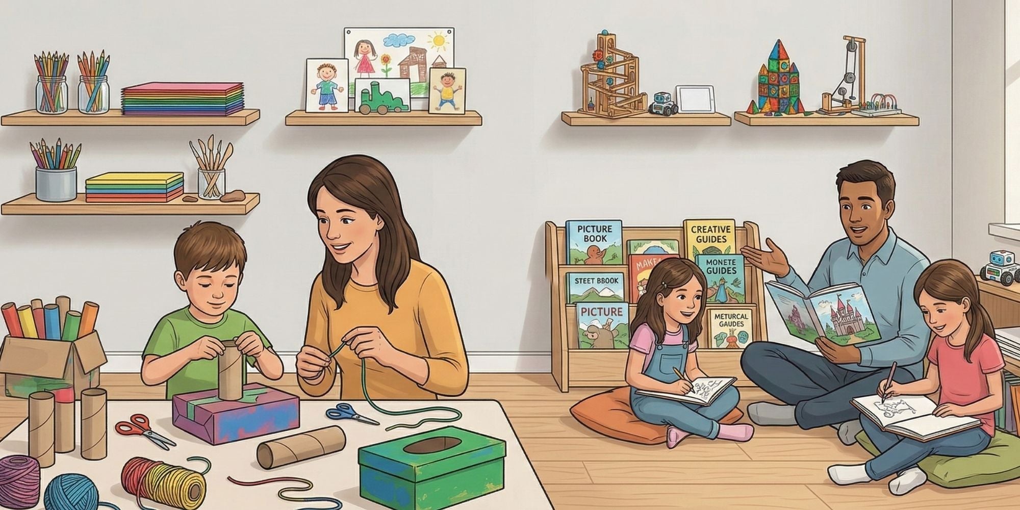 How Parents Can Encourage Creativity at Home