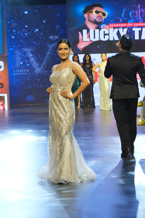 Seraphina Soft Glam Evening Gown for Women