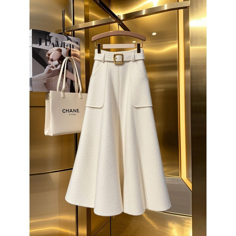 Autumn and Winter Chanel-Style High-End Elegant Outfit, Goddess-Like Slim-Fit Versatile Jacket, Exquisite and Fashionable Half-Skirt
