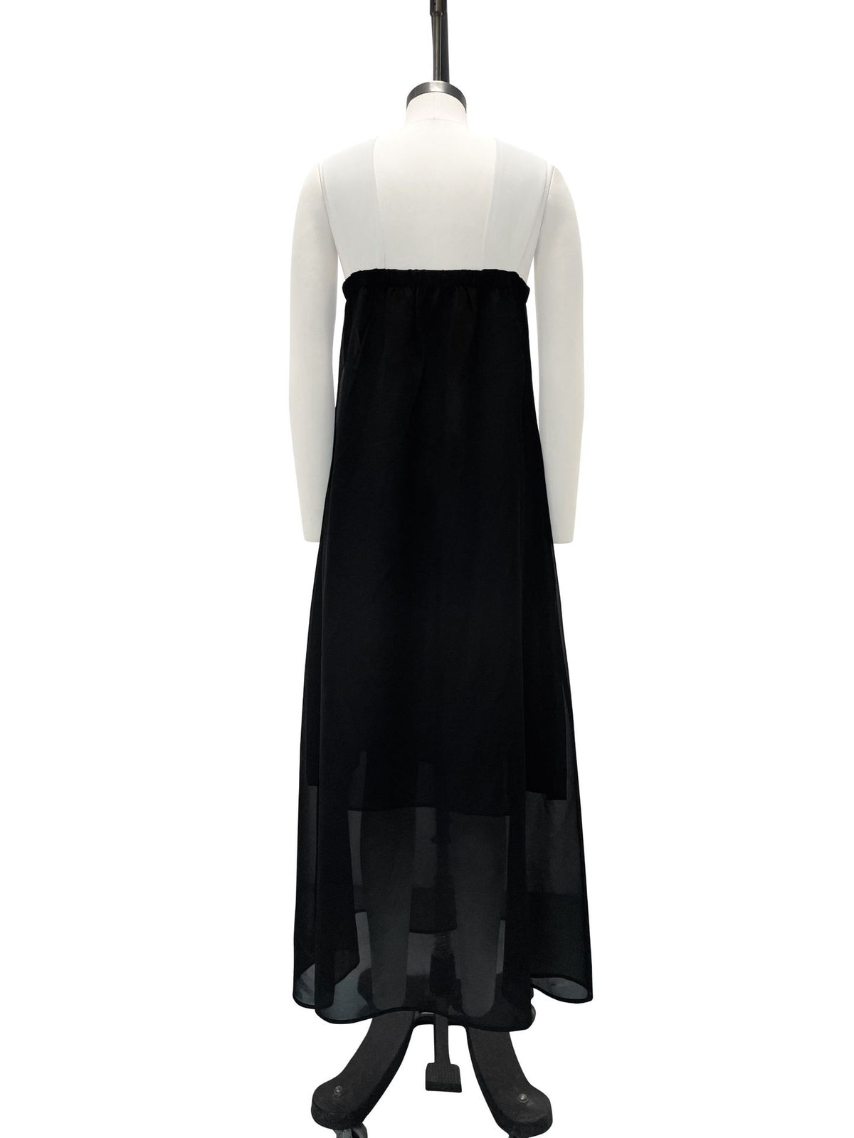 Enchanted Summer Breeze: Women's Off-Shoulder Patchwork Sleeveless Dress