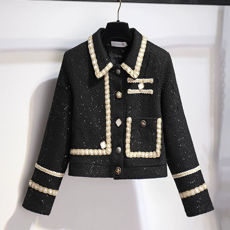 Chanel-Style Outfit 2026 New Trendy Petite Elegant Socialite Youthful High-End Autumn Two-Piece Set