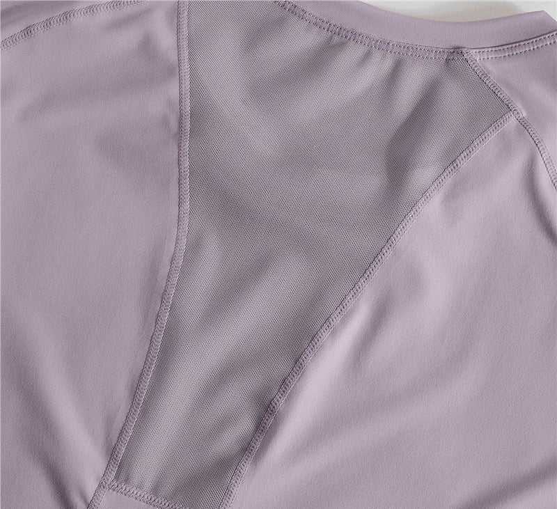 Sports Tops for Women in Summer, Loose Slimming Yoga Clothes, Short-Sleeved Quick-Drying Breathable Clothes, Professional Running Fitness Training Clothes