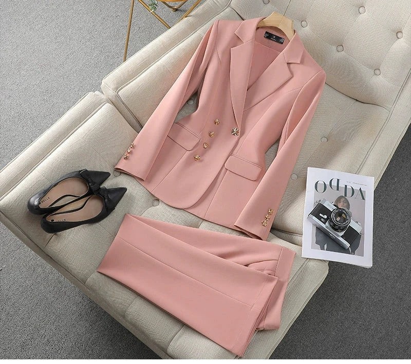 PAPARAZZI CLOSET Elegant Pink Goddess Suit Set