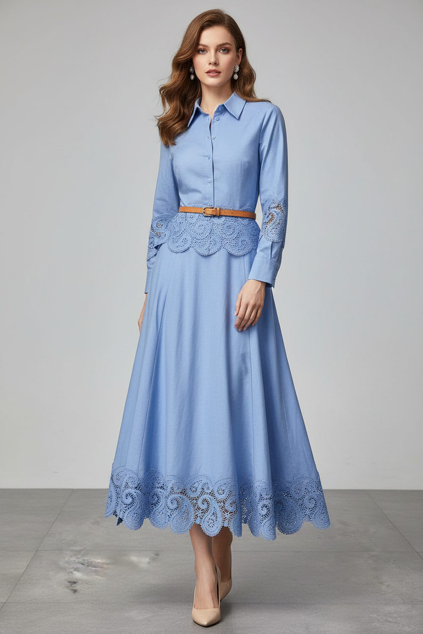 Solene Elegant Oversized Shirt for Women
