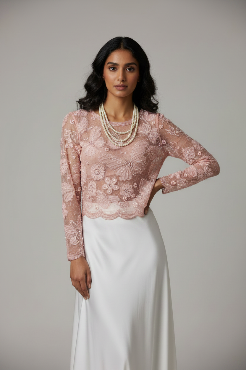 Stylish And Elegant Beaded top