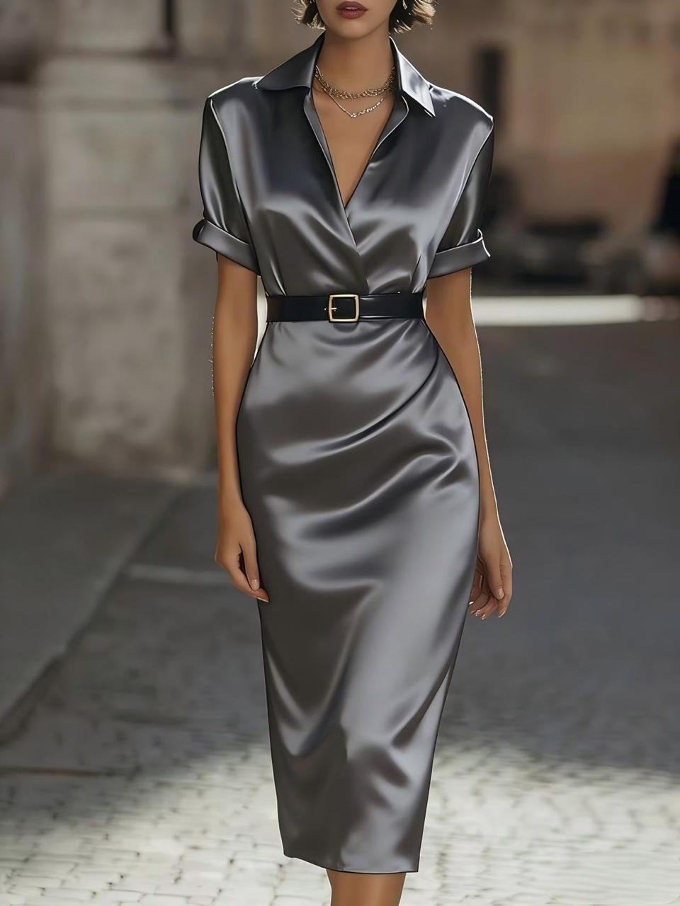 Lunara Minimal Dress for Women