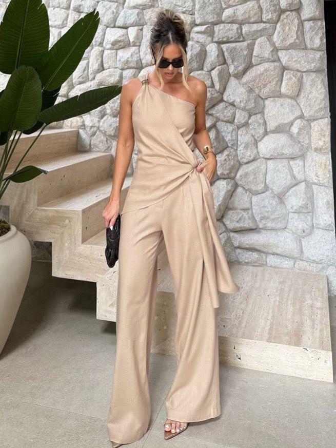 Portofino Co-Ord Set – Beige