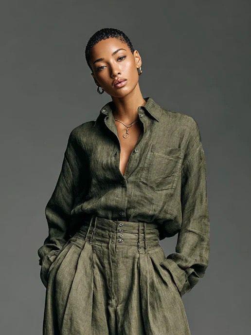 Celeste Premium Oversized Shirt for Women