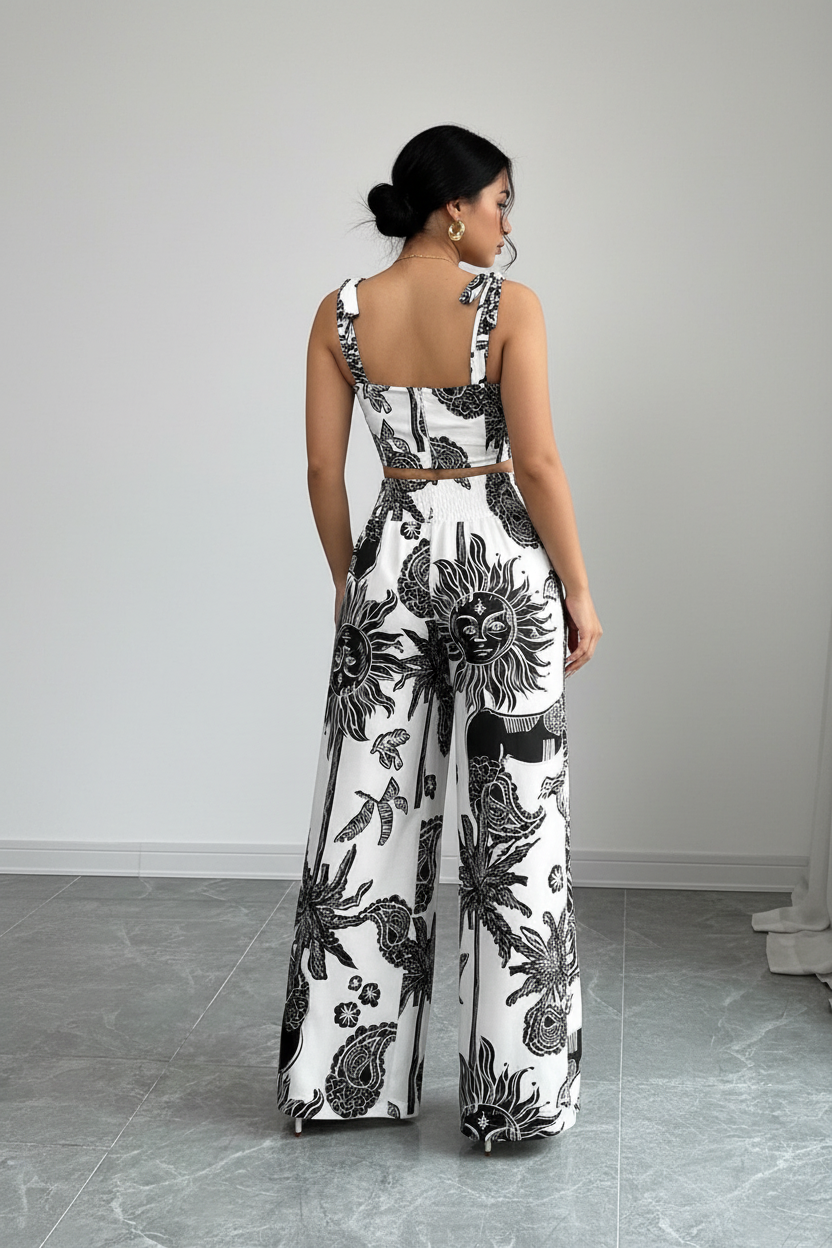 Celeste Evening Top – Back View