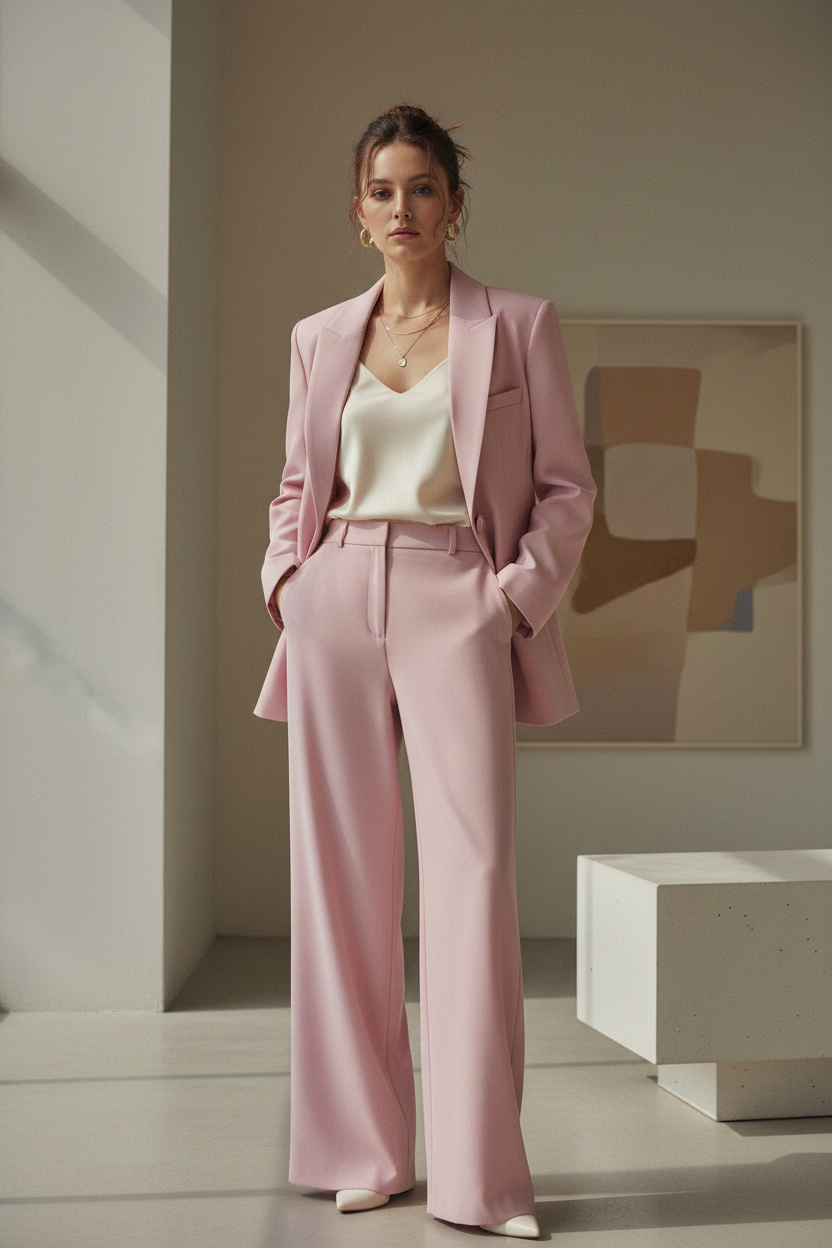 Monaco Fashion Wear 54 – Pink-1; Beige; Red