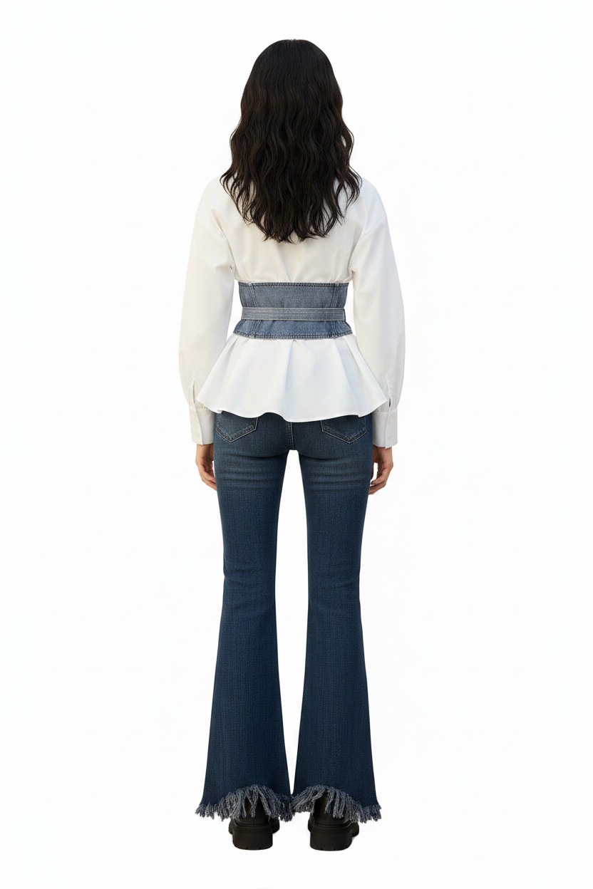 Élan Luxury Fashion Outfit – Back View