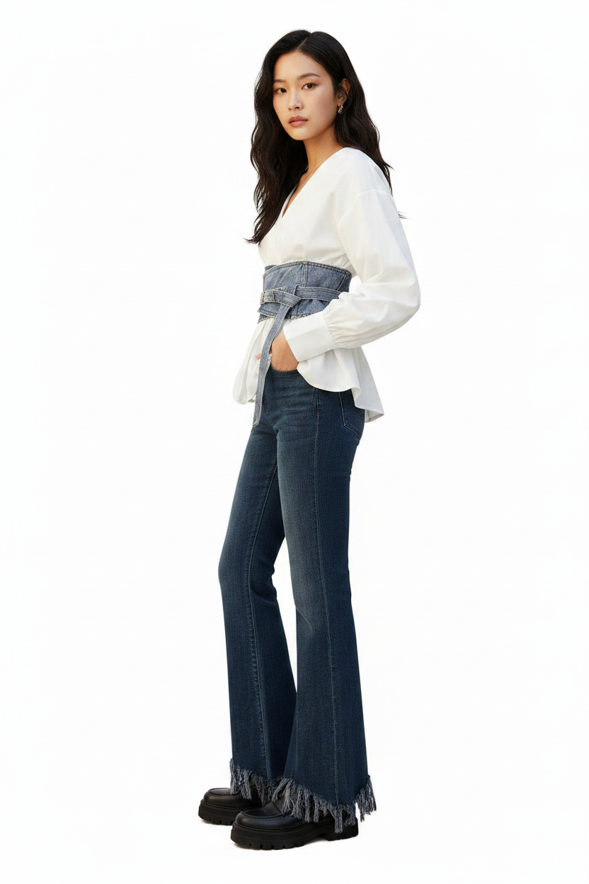 Élan Luxury Fashion Outfit – Side View
