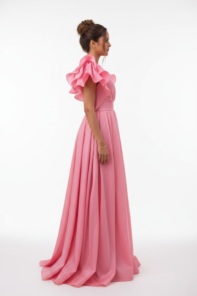 Lunara Evening Dress Side View
