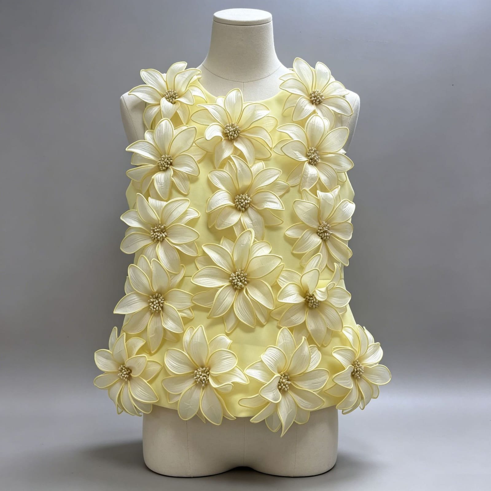 3D Flowered top