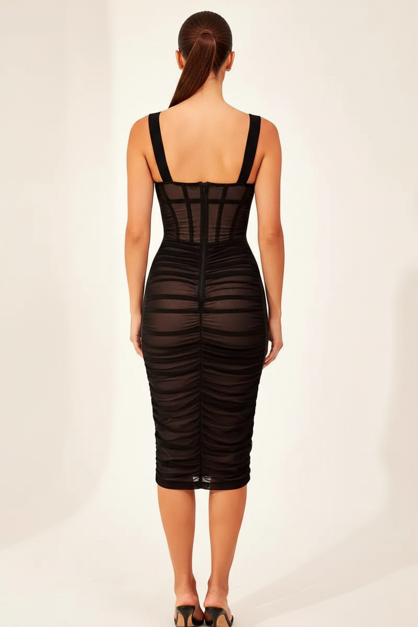 Solene Classic Dress – Back View